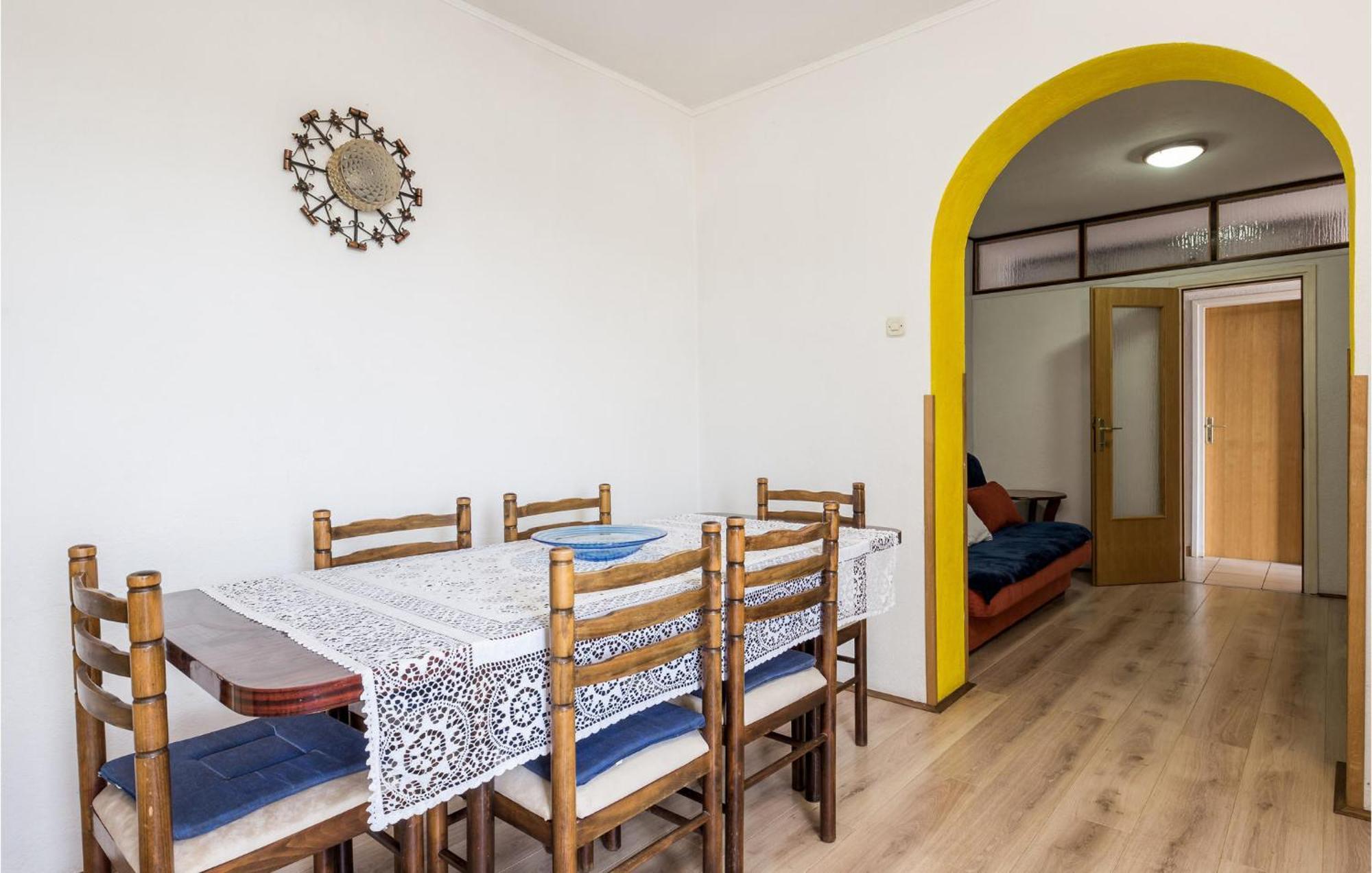 Amazing Apartment In Senj With House Sea View Eksteriør bilde