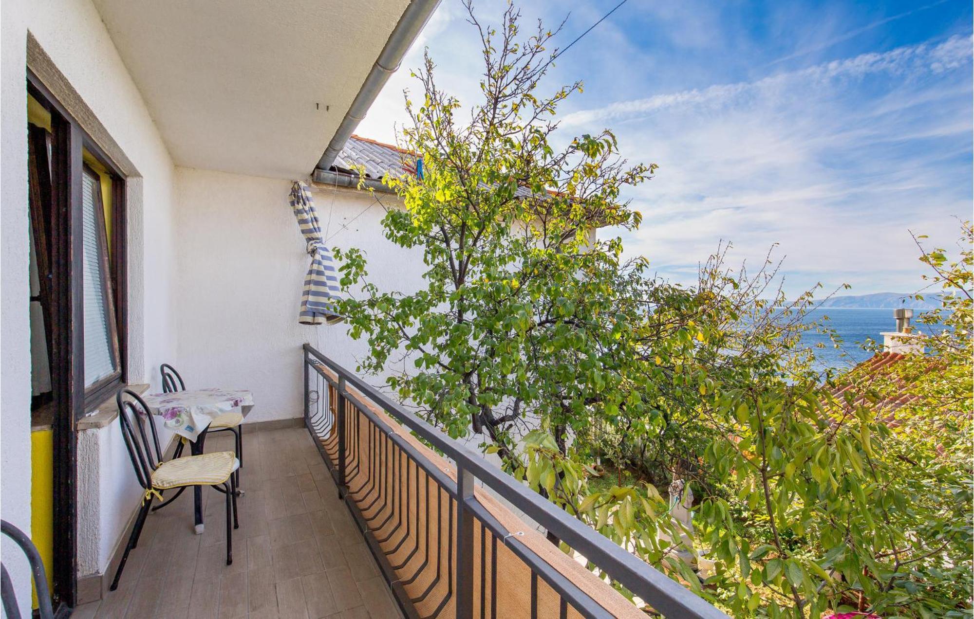 Amazing Apartment In Senj With House Sea View Eksteriør bilde