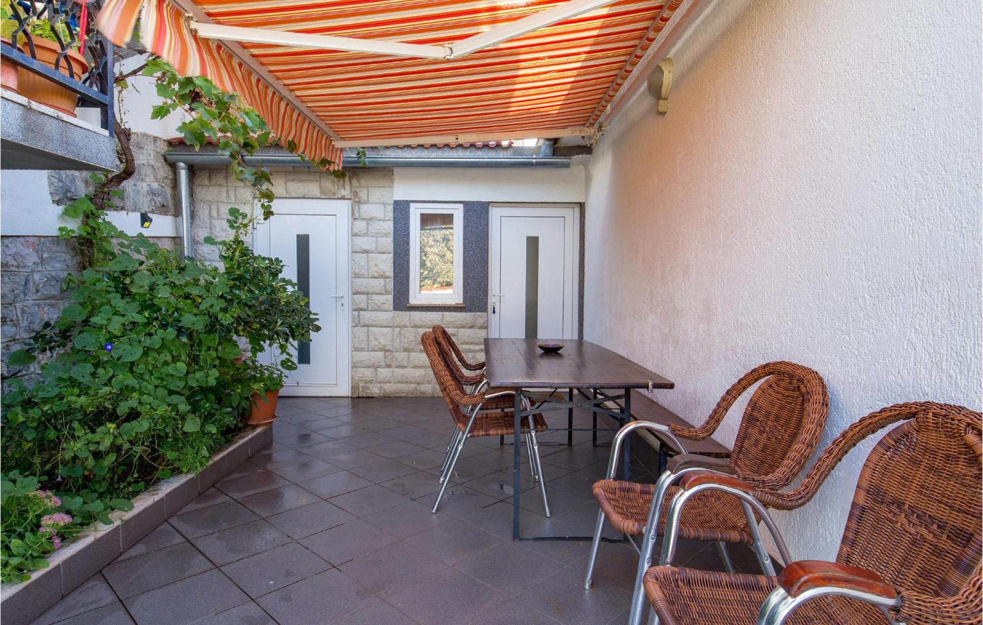 Amazing Apartment In Senj With House Sea View Eksteriør bilde