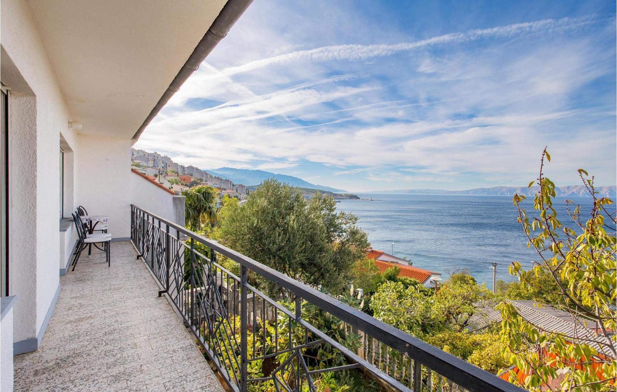 Amazing Apartment In Senj With House Sea View Eksteriør bilde