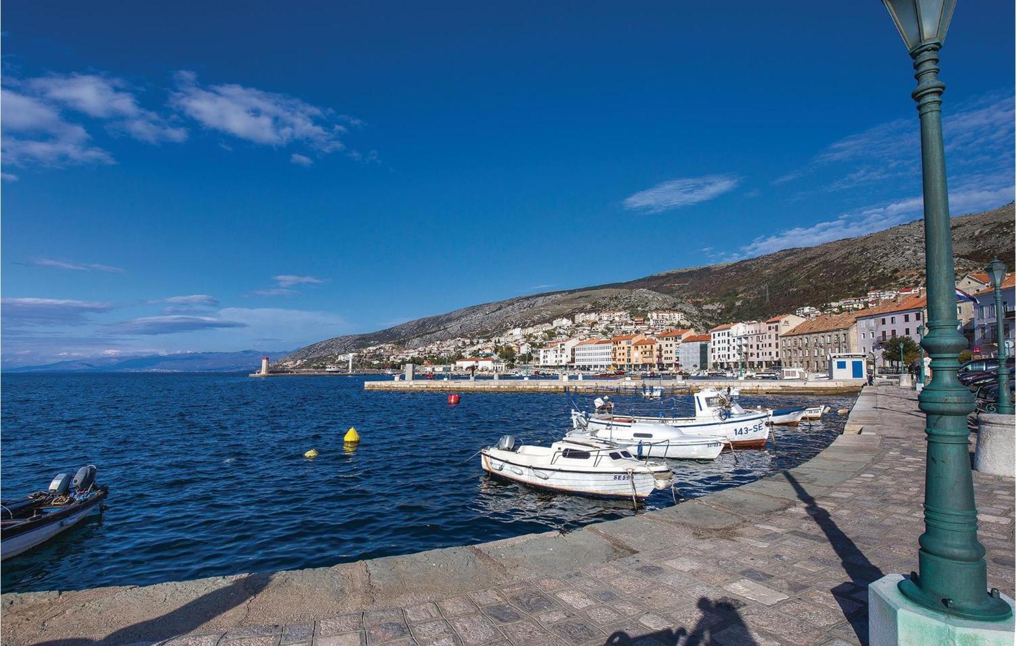 Amazing Apartment In Senj With House Sea View Eksteriør bilde