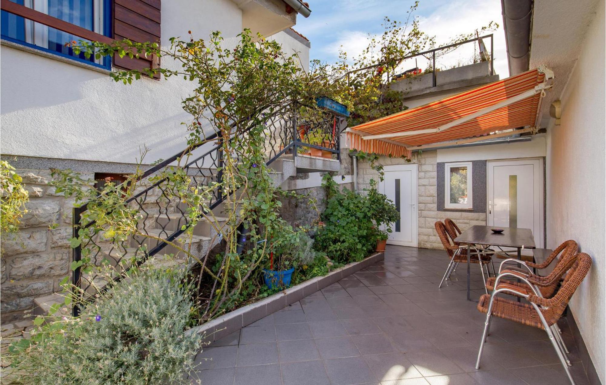 Amazing Apartment In Senj With House Sea View Eksteriør bilde